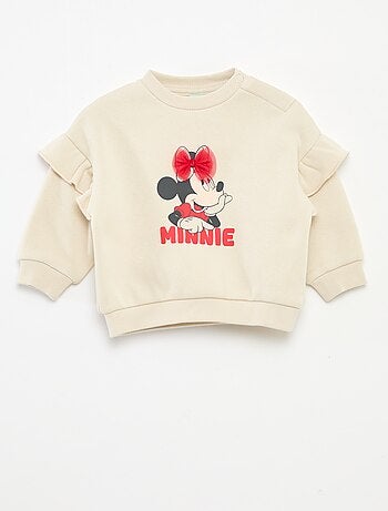 Sweat en molleton 'Disney' 'Blanche neige' volantée