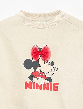 Sweat en molleton 'Disney' 'Blanche neige' volantée