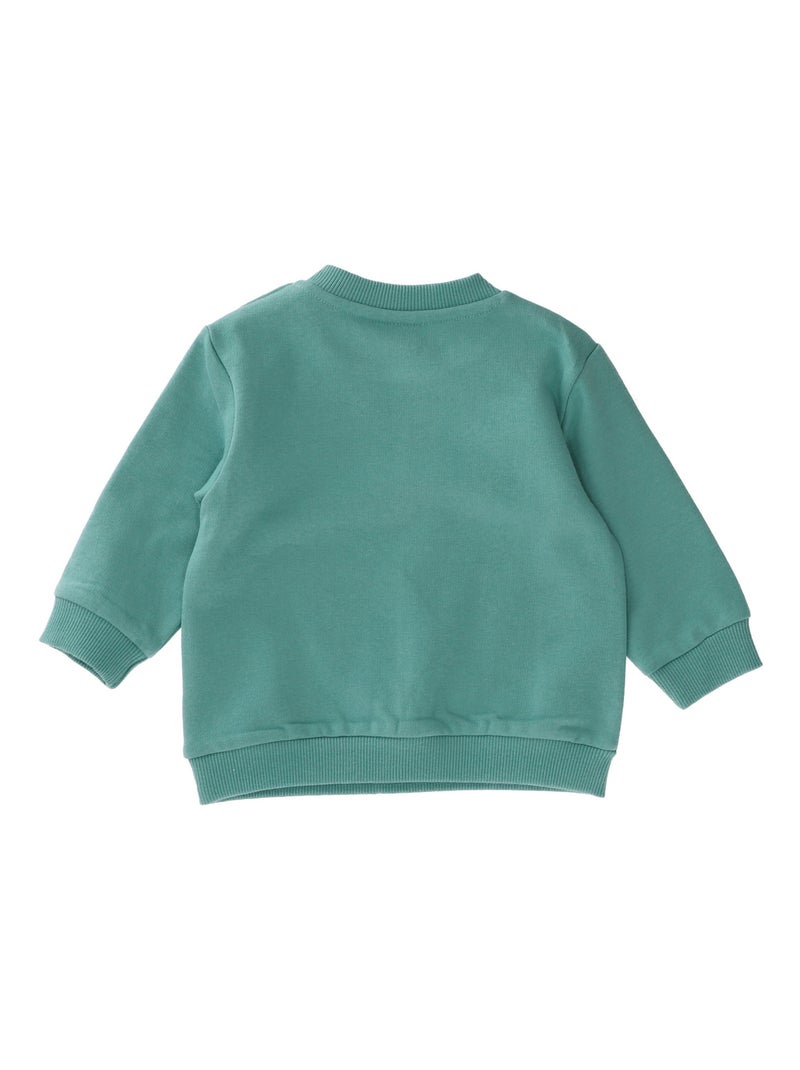 Sweat en molleton Disney Simba Roi Lion Vert d'eau - Kiabi