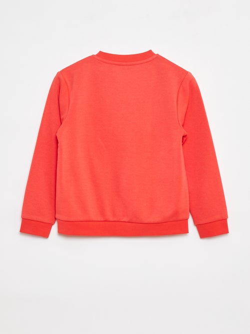 Sweat en molleton gratté uni - Kiabi