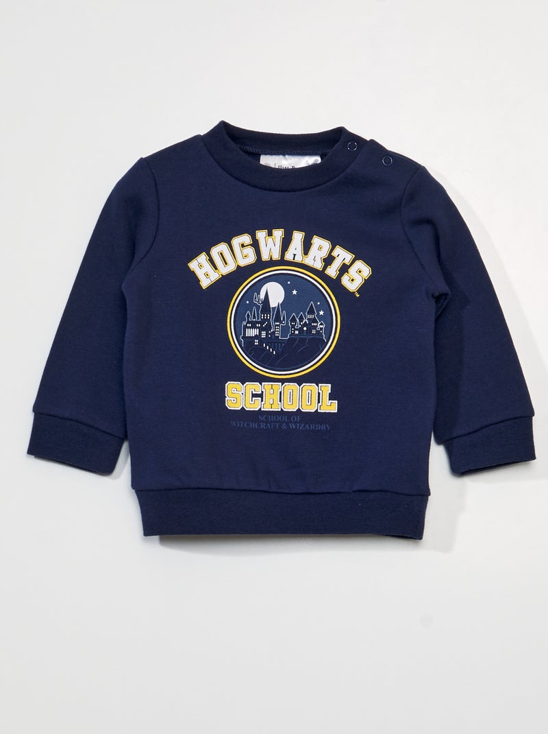 Sweat en molleton 'Harry Potter' Bleu - Kiabi
