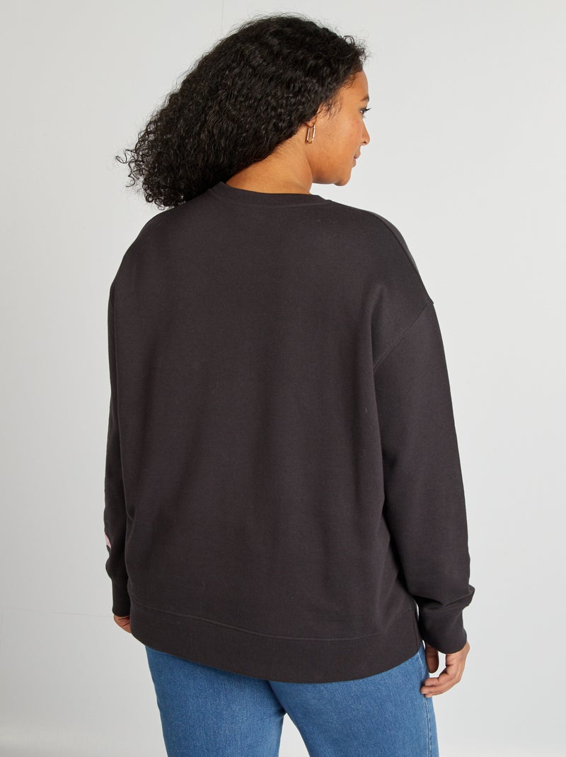 Sweat en molleton 'Hot Wheels' Noir - Kiabi