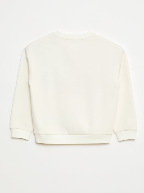 Sweat en molleton imprimé 'Halloween' - Kiabi