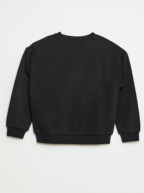 Sweat en molleton imprimé 'Halloween' - Kiabi