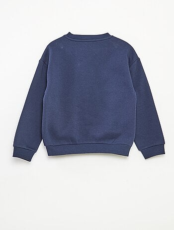 Sweat en molleton imprimé Noël