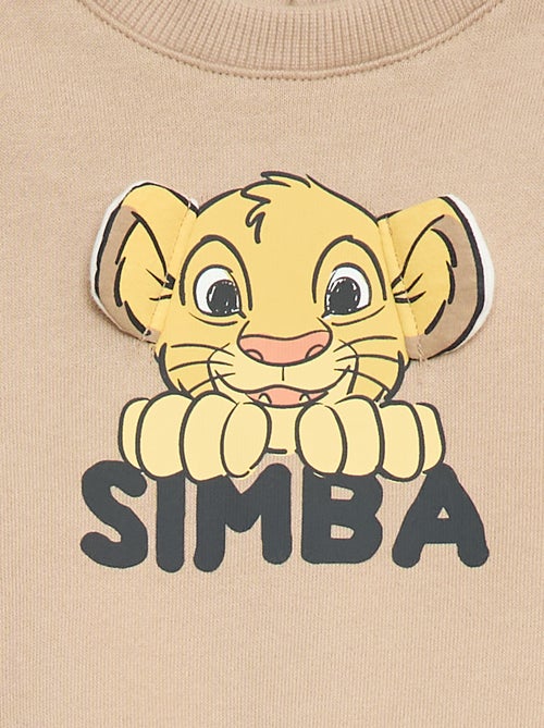 Sweat en molleton imprimé 'Simba' - Kiabi