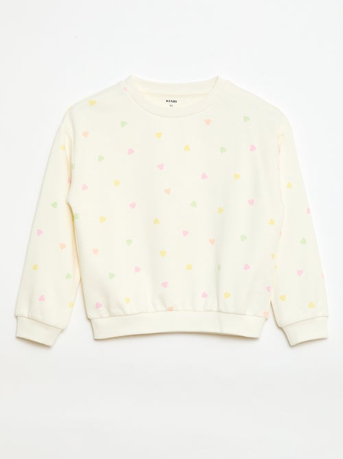 Sweat en molleton léger - Kiabi Sweat en molleton léger - Kiabi