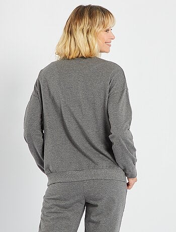Sweat Léger Marque Kalisson Taille L - Marron, Occasion Très Bon État