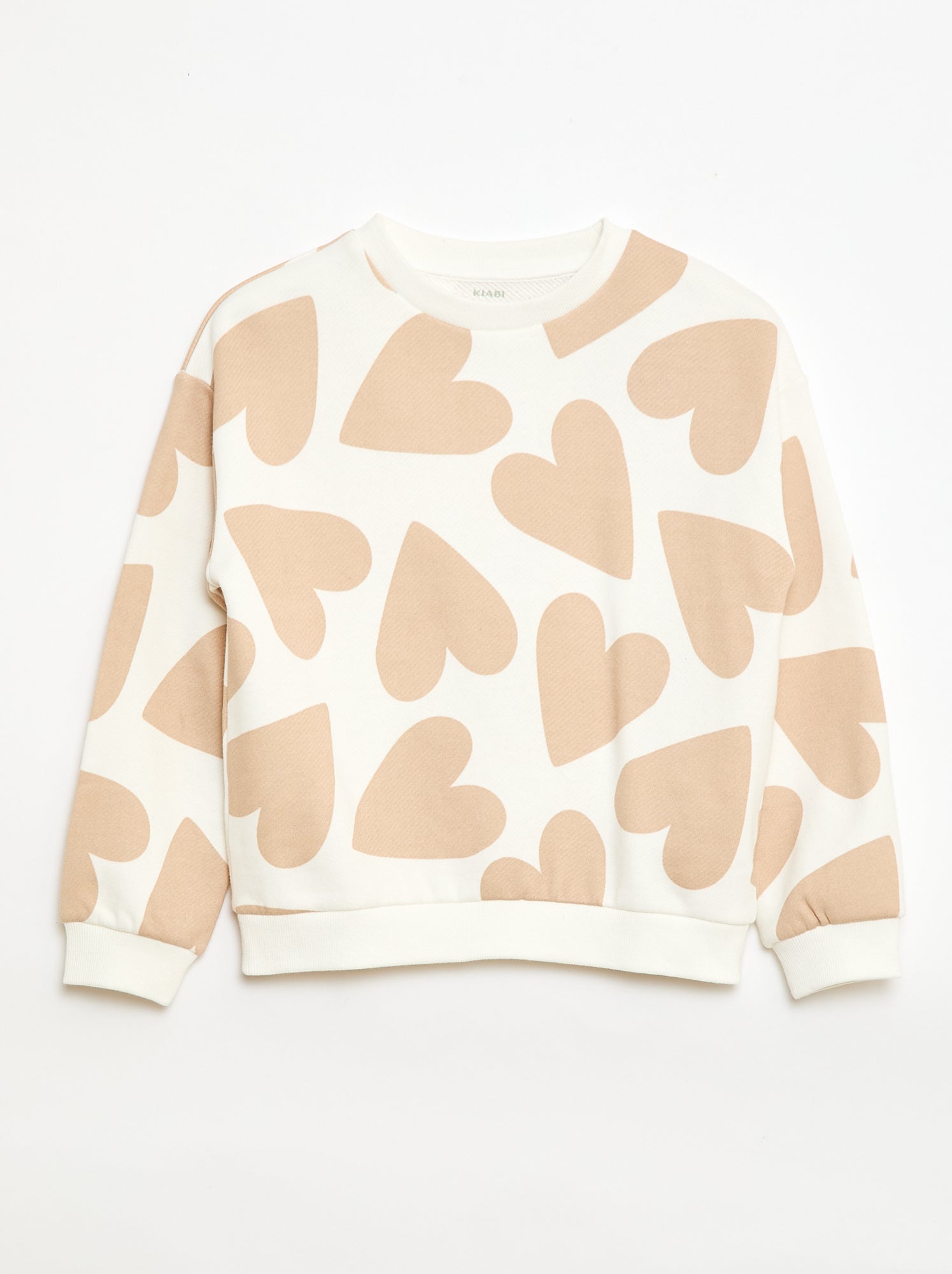 Sweat en molleton léger imprimé