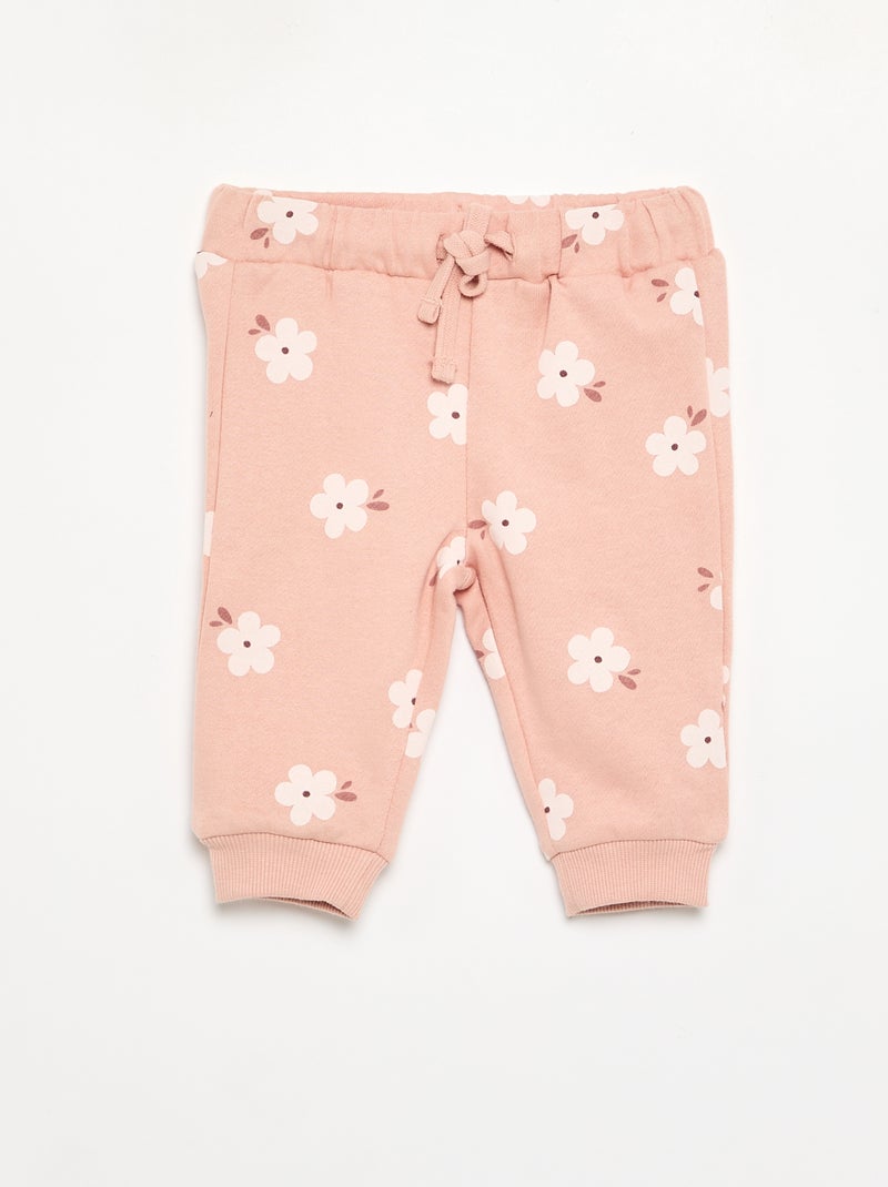 Sweat en molleton léger imprimé Beige - Kiabi