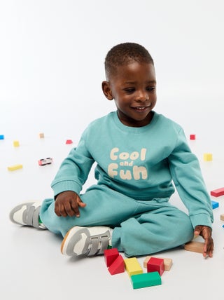 Sweat en molleton léger imprimé