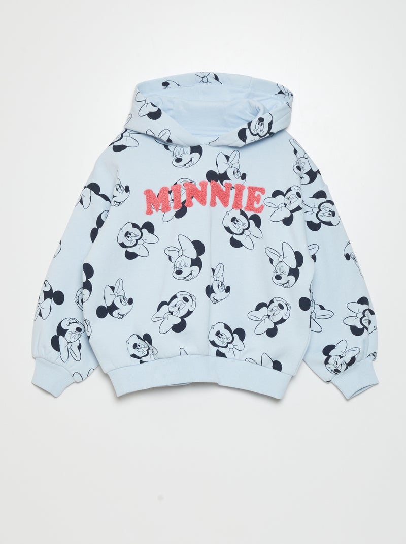 Sweat en molleton 'Minnie' de 'Disney' Bleu - Kiabi