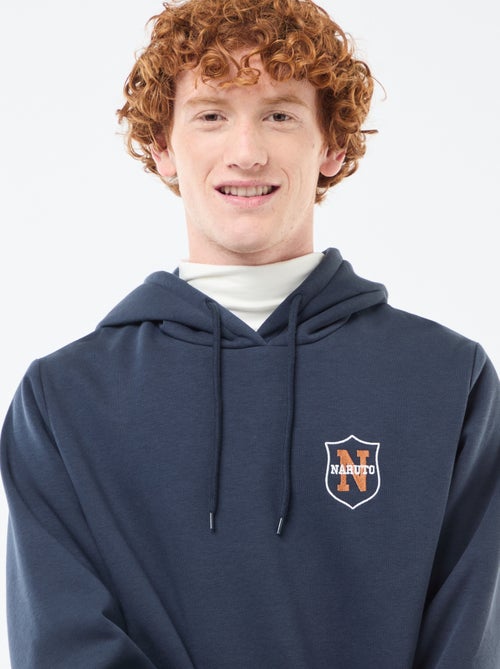 Sweat en molleton 'Naruto' à capuche - Kiabi