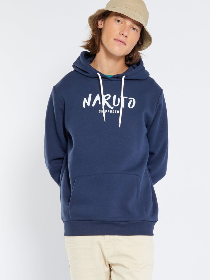 Sweat en molleton 'Naruto' BLEU Kiabi
