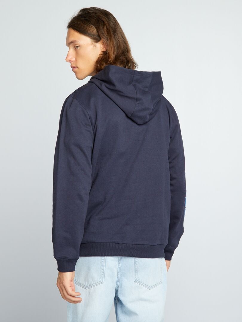 Sweat en molleton 'One Piece' à capuche Bleu - Kiabi