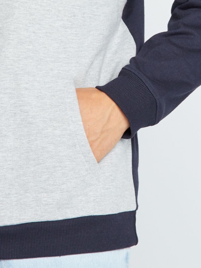 Sweat en molleton 'One Piece' à capuche Bleu - Kiabi