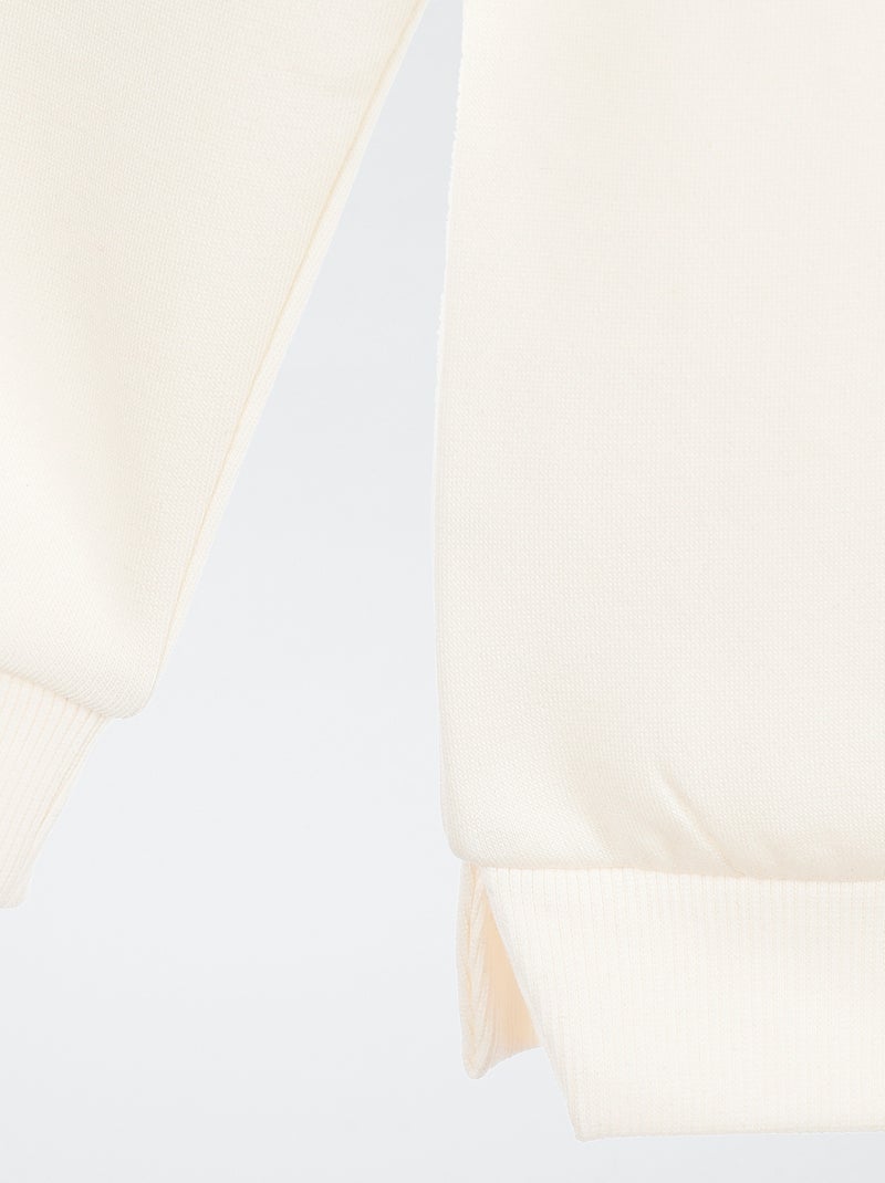 Sweat en molleton 'Pat Patrouille' Blanc - Kiabi
