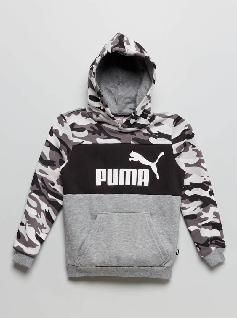 Sweat en molleton 'Puma' GRIS - Kiabi