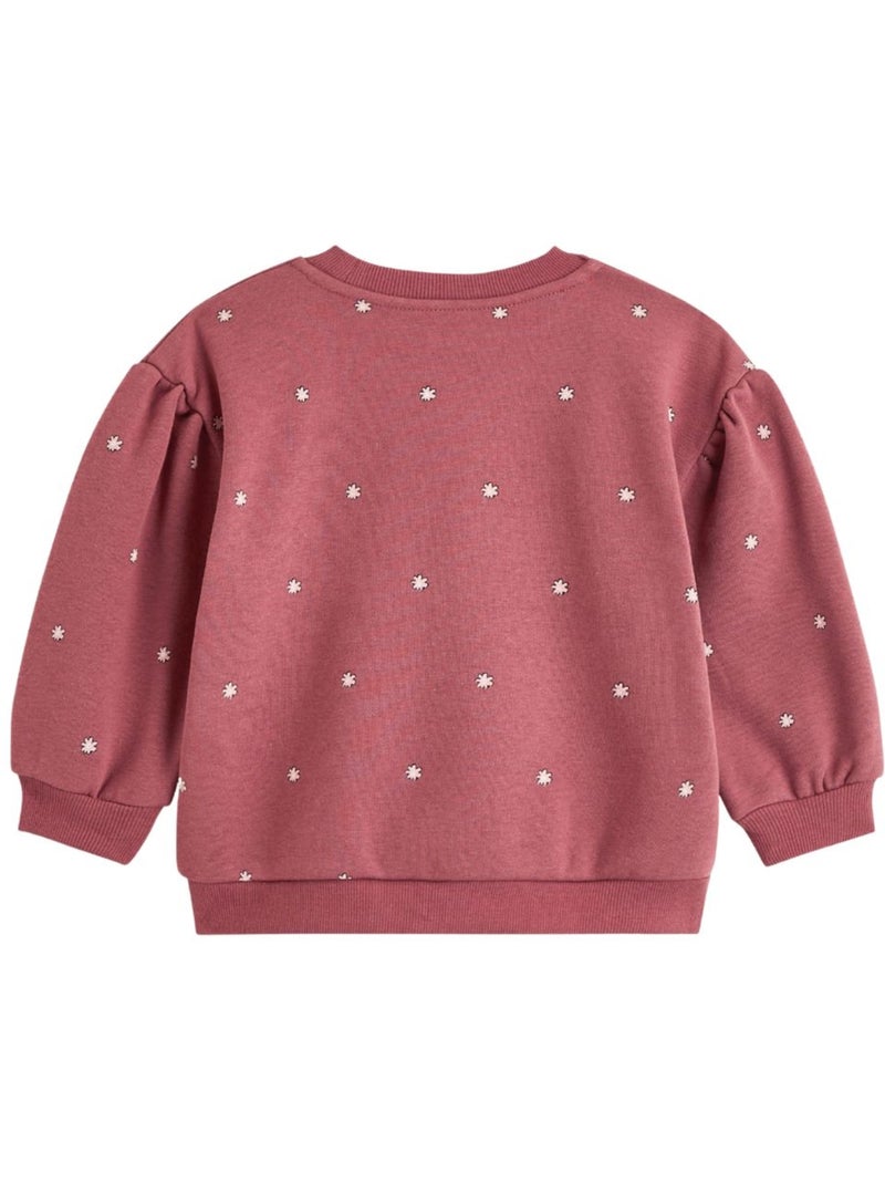Sweat en molleton rose Rose - Kiabi