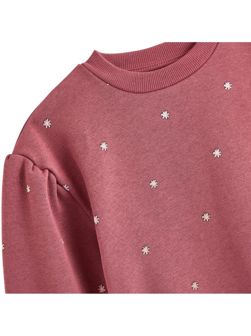 Sweat en molleton rose Rose - Kiabi