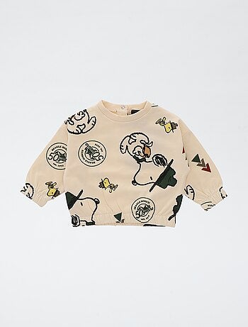 Sweat en molleton 'Snoopy'