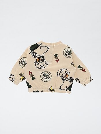 Sweat en molleton 'Snoopy'