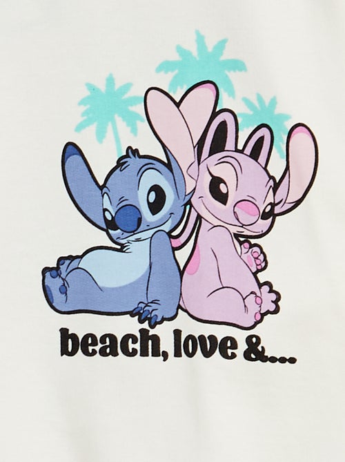 Sweat en molleton 'Stitch' 'Disney' - Kiabi