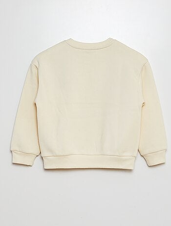 Sweat-shirt fille gris clair 5-6 ans TEX : le sweat-shirt à Prix Sweat-shirt fille gris clair 5-6 ans TEX : le sweat-shirt à Prix