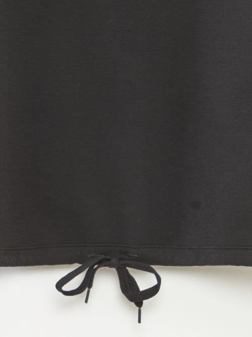 Sweat en molleton uni doux et chaud - Kiabi