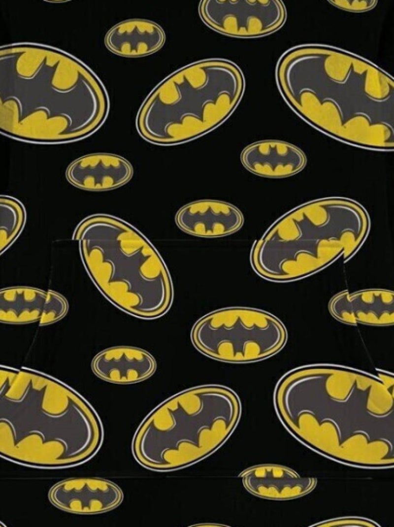 Sweat en Polaire - Logo Batman - 7 à 14 ans Multicolore - Kiabi
