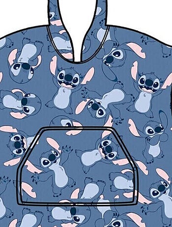 Sweat en Polaire - Stitch - 7 à 14 ans