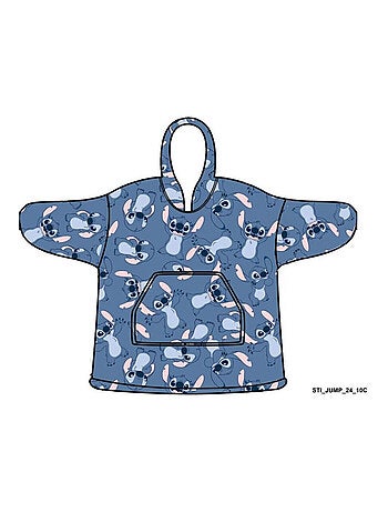 Sweat en Polaire - Stitch - 7 à 14 ans