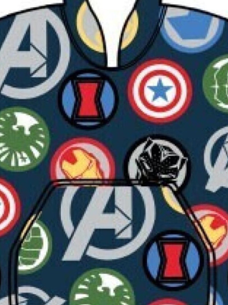 Sweat en Polaire 7 à 14 ans - Avengers Multicolore - Kiabi