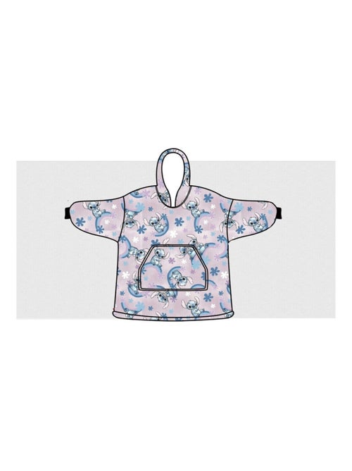 Sweat en Polaire 7 à 14 ans - STITCH rose - Kiabi