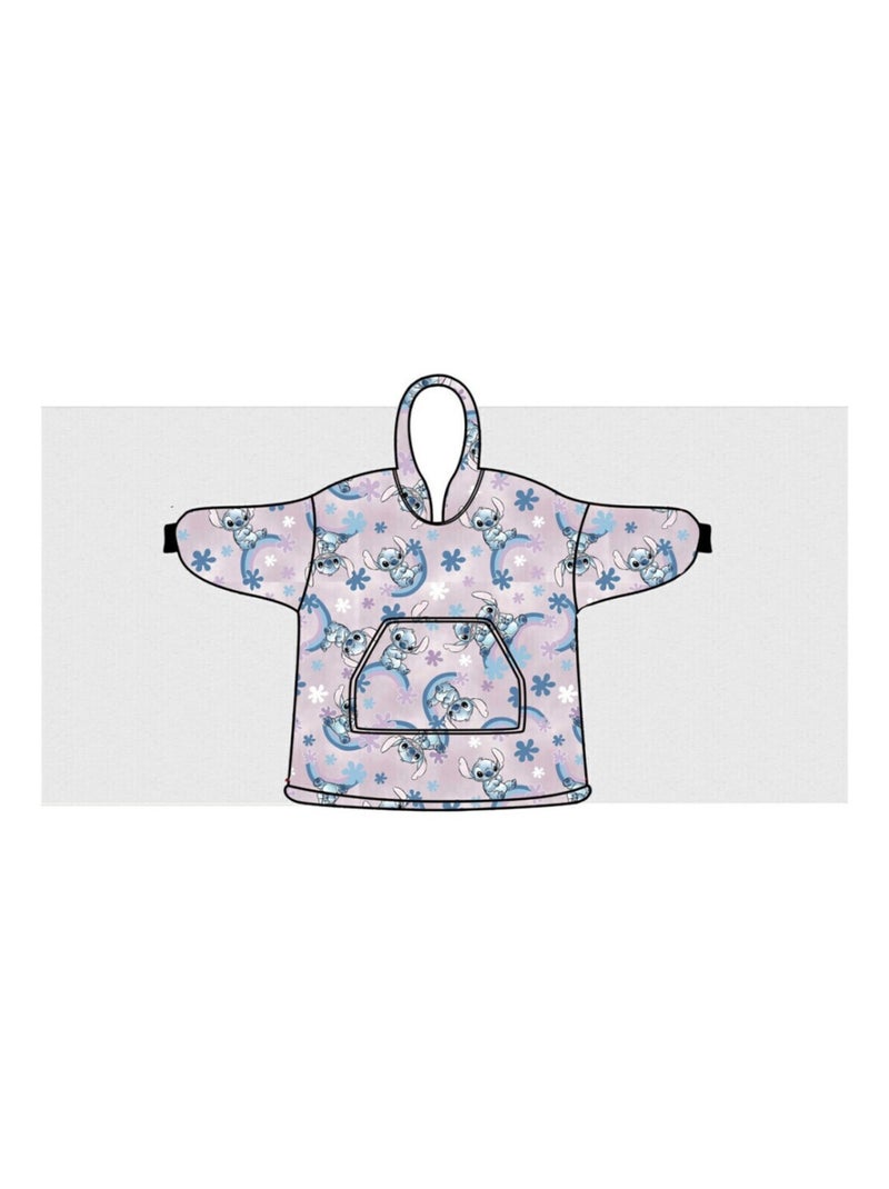 Sweat en Polaire 7 à 14 ans - STITCH rose Multicolore - Kiabi