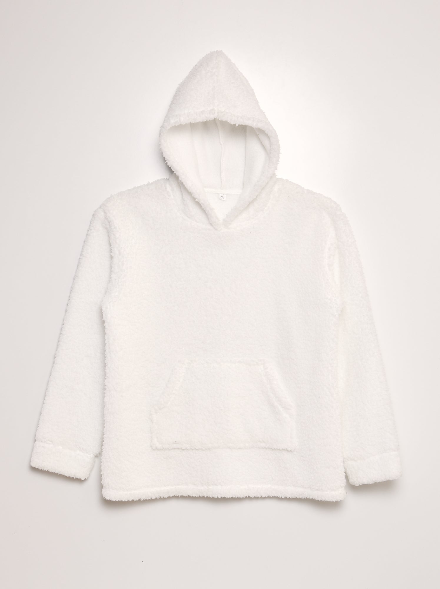 Sweat à Capuche Polaire Homme Avec Poche Kangourou Zip 1/4 - Coupe Ample - Idéal Pour Travail Ou Loisirs