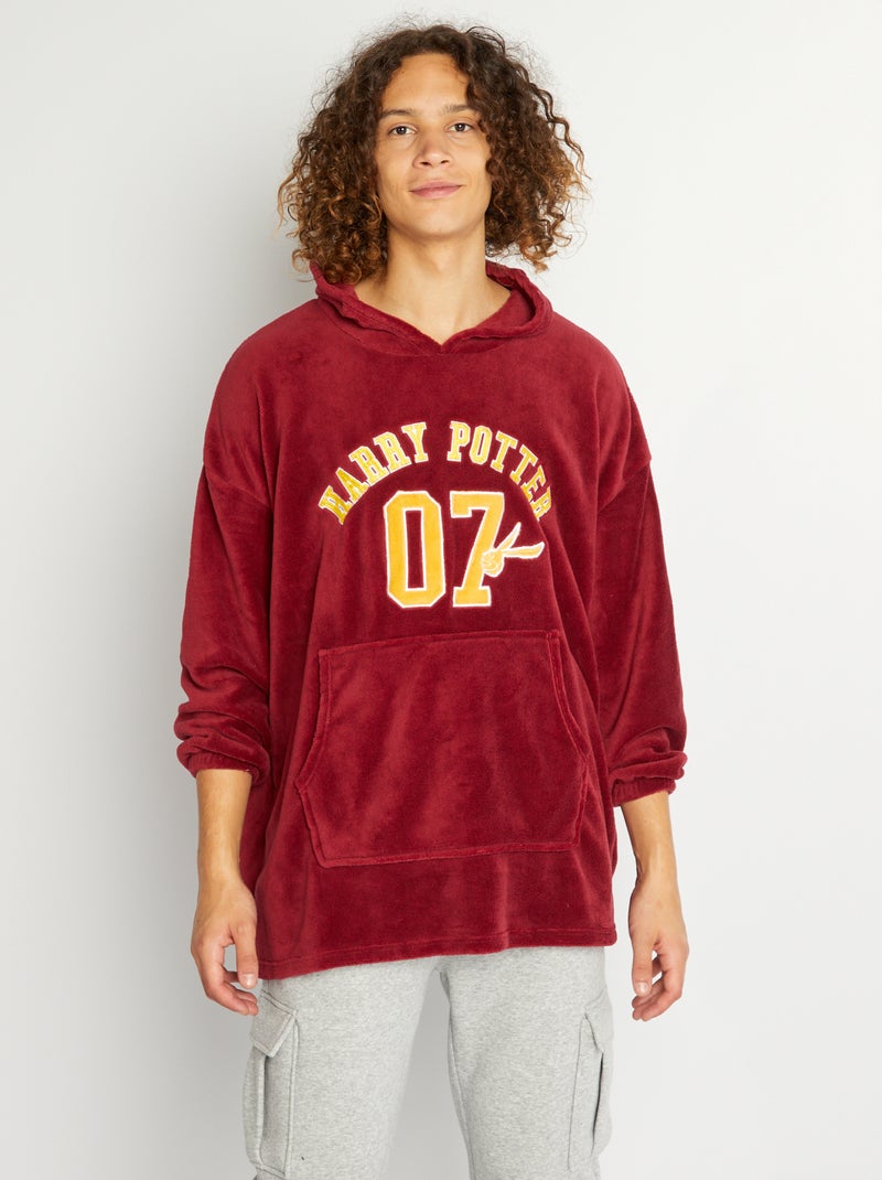 Sweat en polaire 'Harry Potter' Rouge - Kiabi
