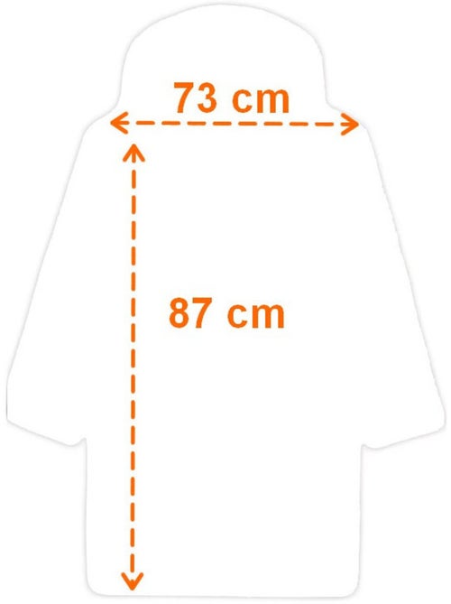 Sweat en Polaire Naruto oversize Bleu - Naruto et Sasuke - Taille adulte - Kiabi