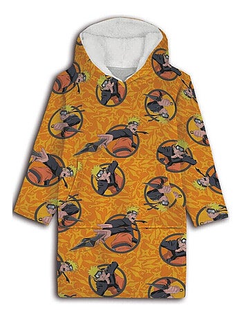 Sweat en Polaire Naruto oversize Orange - Taille adulte