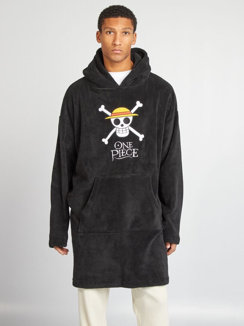 Sweat en polaire 'One Piece' Noir - Kiabi