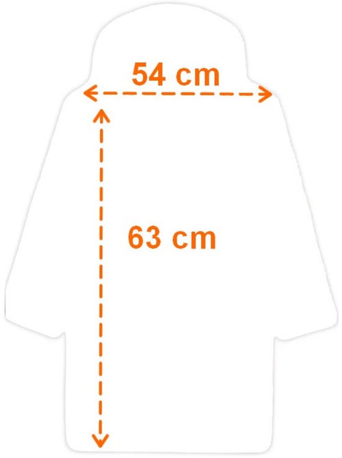 Sweat en Polaire One Piece oversize Bleu - Luffy - Taille enfant - Kiabi