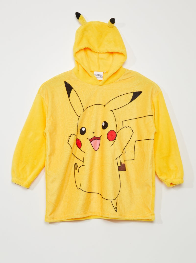 Sweat en polaire 'Pikachu' Jaune - Kiabi