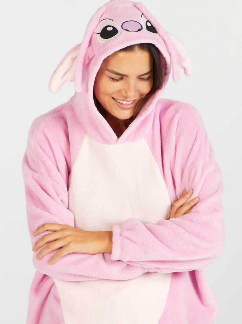 Sweat en polaire 'Stitch' 'Disney' Rose - Kiabi