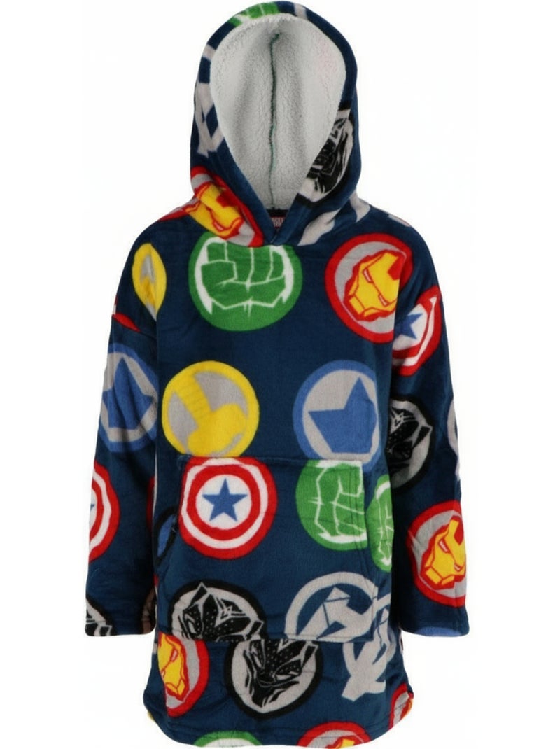 Sweat en Polaire Taille Adulte - Avengers Logo Multicolore - Kiabi