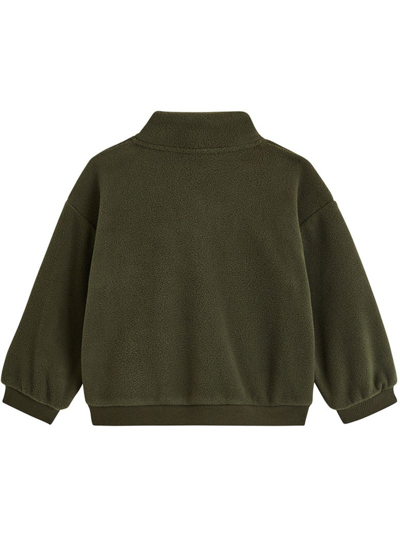 Sweat en polaire timmy Vert - Kiabi