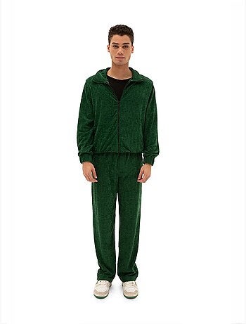 Sweat en velours zippé pour homme giesto