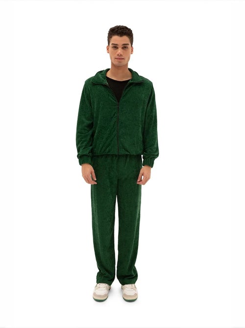 Sweat en velours zippé pour homme giesto - Kiabi Sweat en velours zippé pour homme giesto - Kiabi