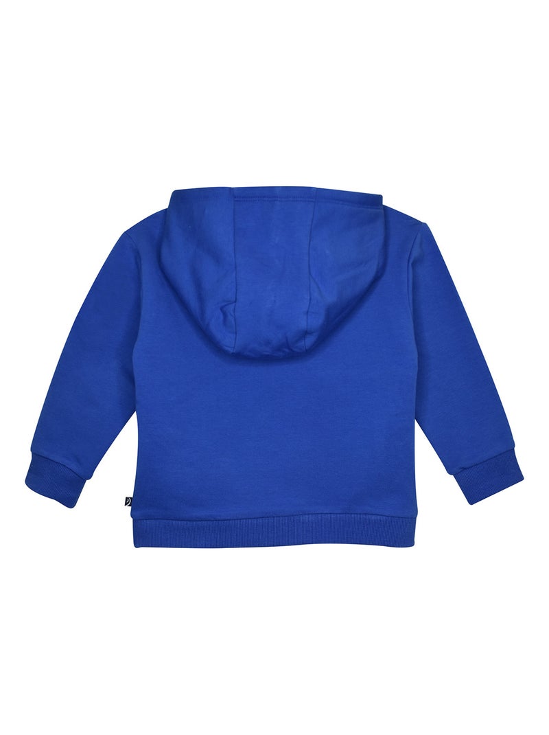SWEAT ENFANT A CAPUCHE FAYED Bleu - Kiabi