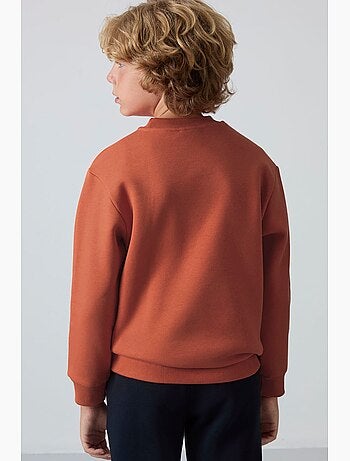 Sweat enfant à col rond brodé tommy