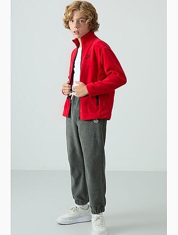 Sweat enfant à col zippé tommy
